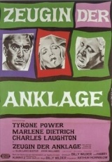 Filmplakat Zeugin der Anklage
