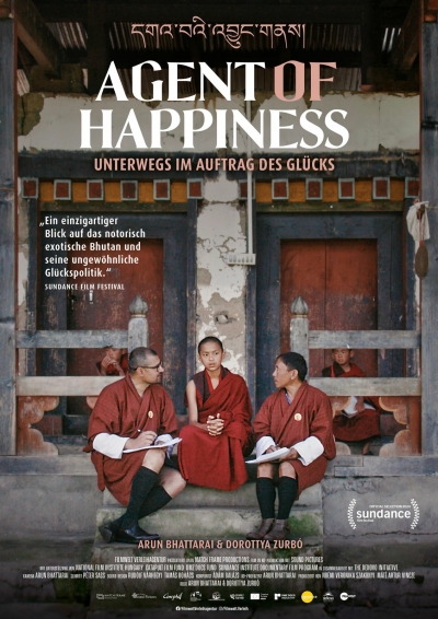 Filmplakat AGENT OF HAPPINESS-Unterwegs im Auftrag des Glück 