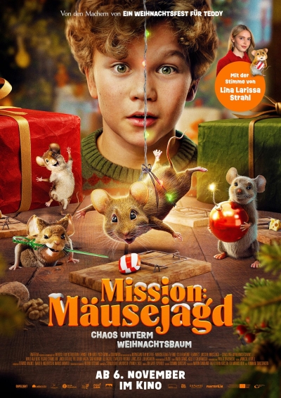 Filmplakat Mission: Mäusejagd - Chaos unnterm Weihnachtsbaum 