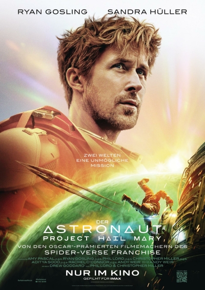 Filmplakat DER ASTRONAUT - PROJECT HAIL MARY 