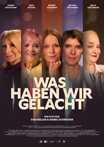 Filmplakat Was haben wir gelacht - in Kooperation mit dem KIL 