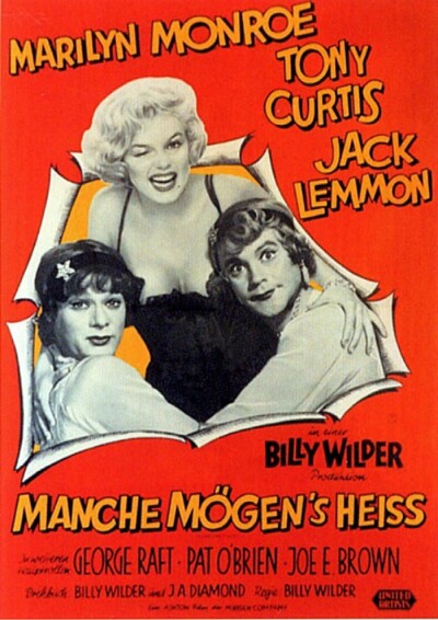 Filmplakat Manche mögen's heiß 